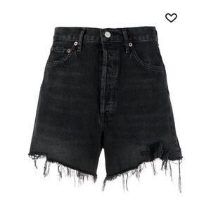 AGOLDE Stella black shorts in size 30